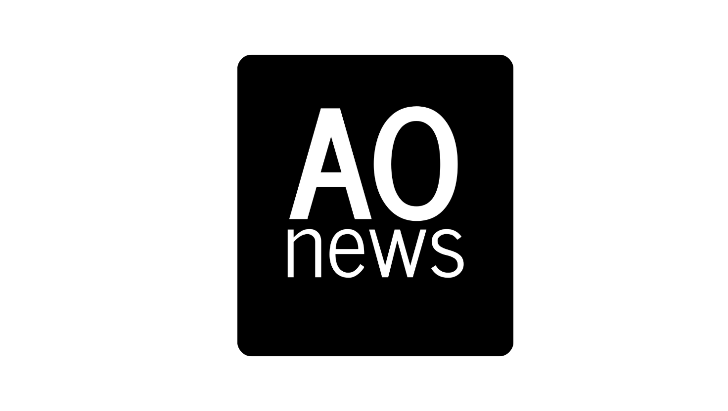 AO News logo somewhat rounded corners